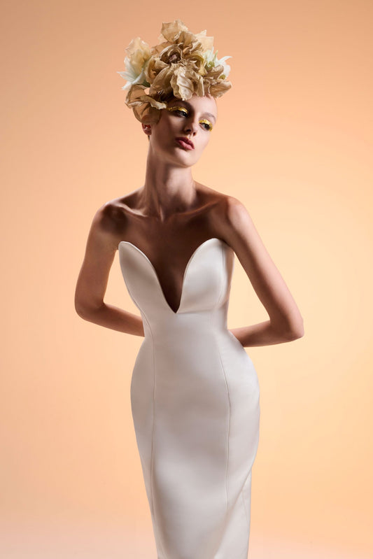 Aphrodyte Gown with Cape