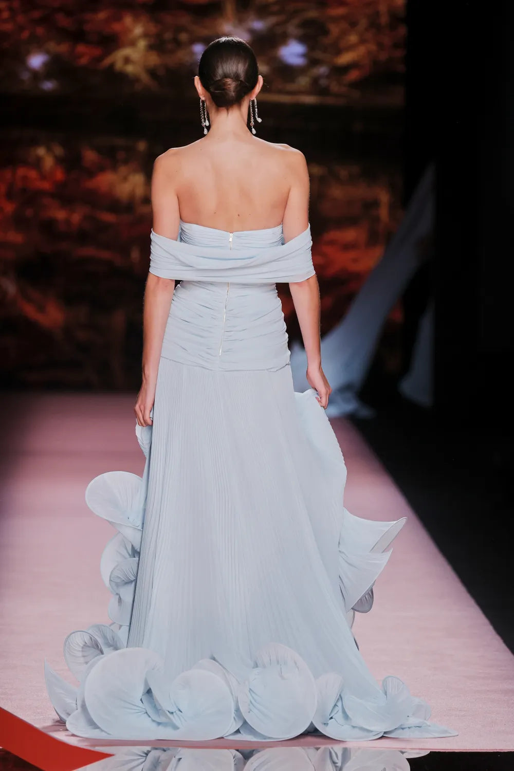 Off-Shoulder Evia Gown