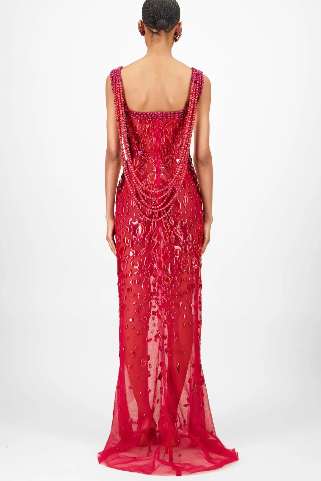 Beaded Long Dress