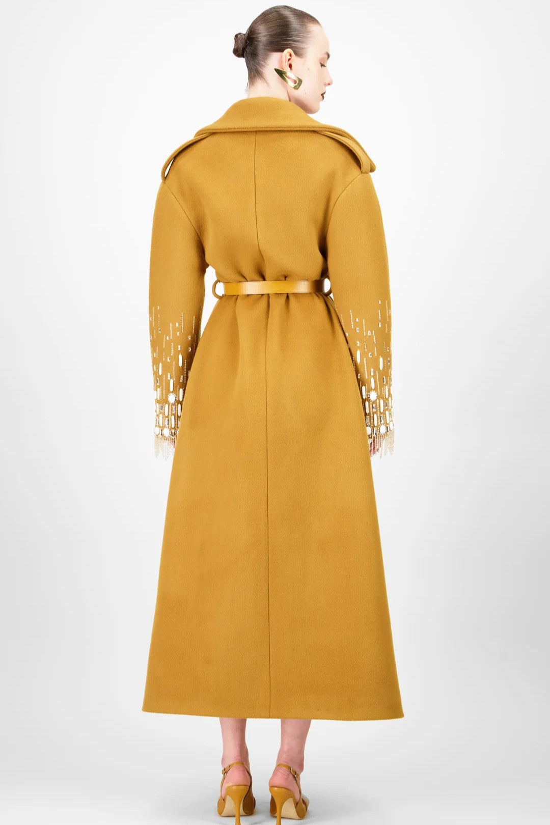 Pearl Wool Coat