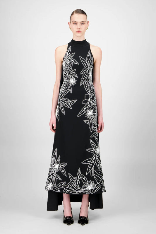 Halter Midi Dress