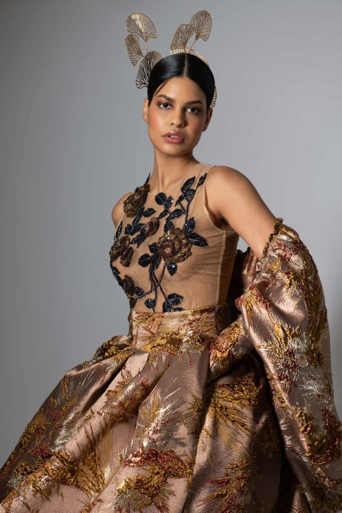 Jacquard Ball Skirt