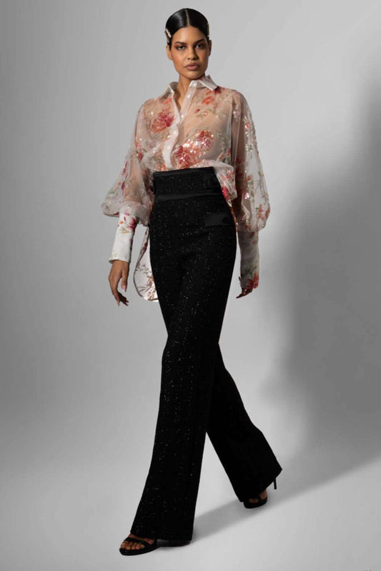 Pantalones bordados
