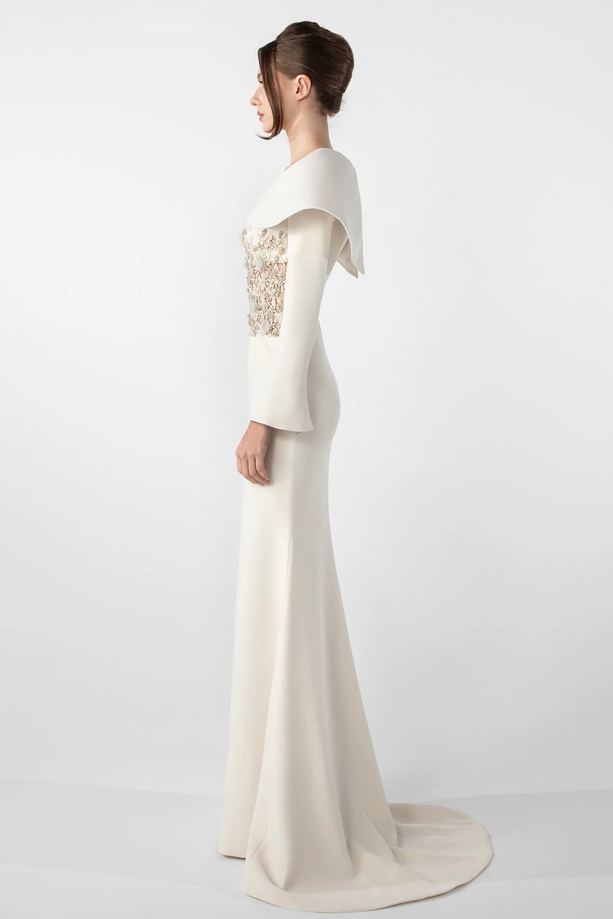 Mermaid Crepe Gown