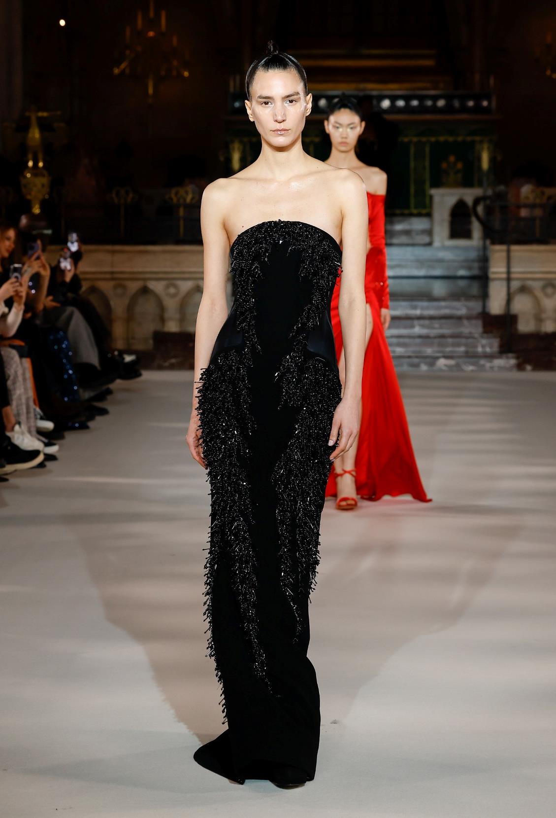 Glass Beaded Gown