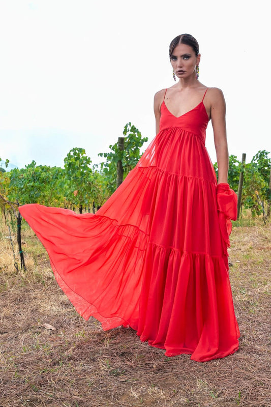 Spagetti Strap Gown
