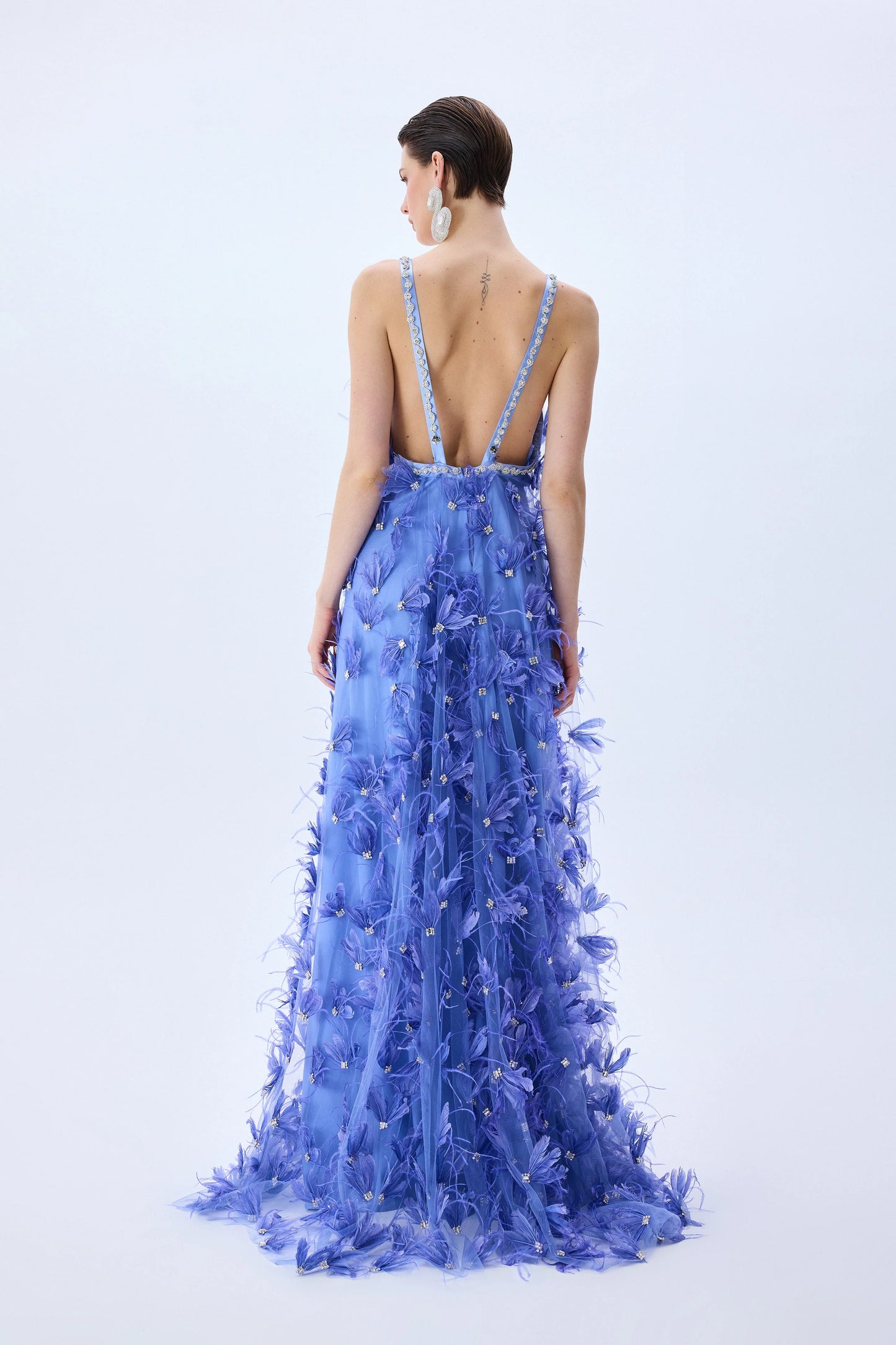 Tulle Periwinkle Gown