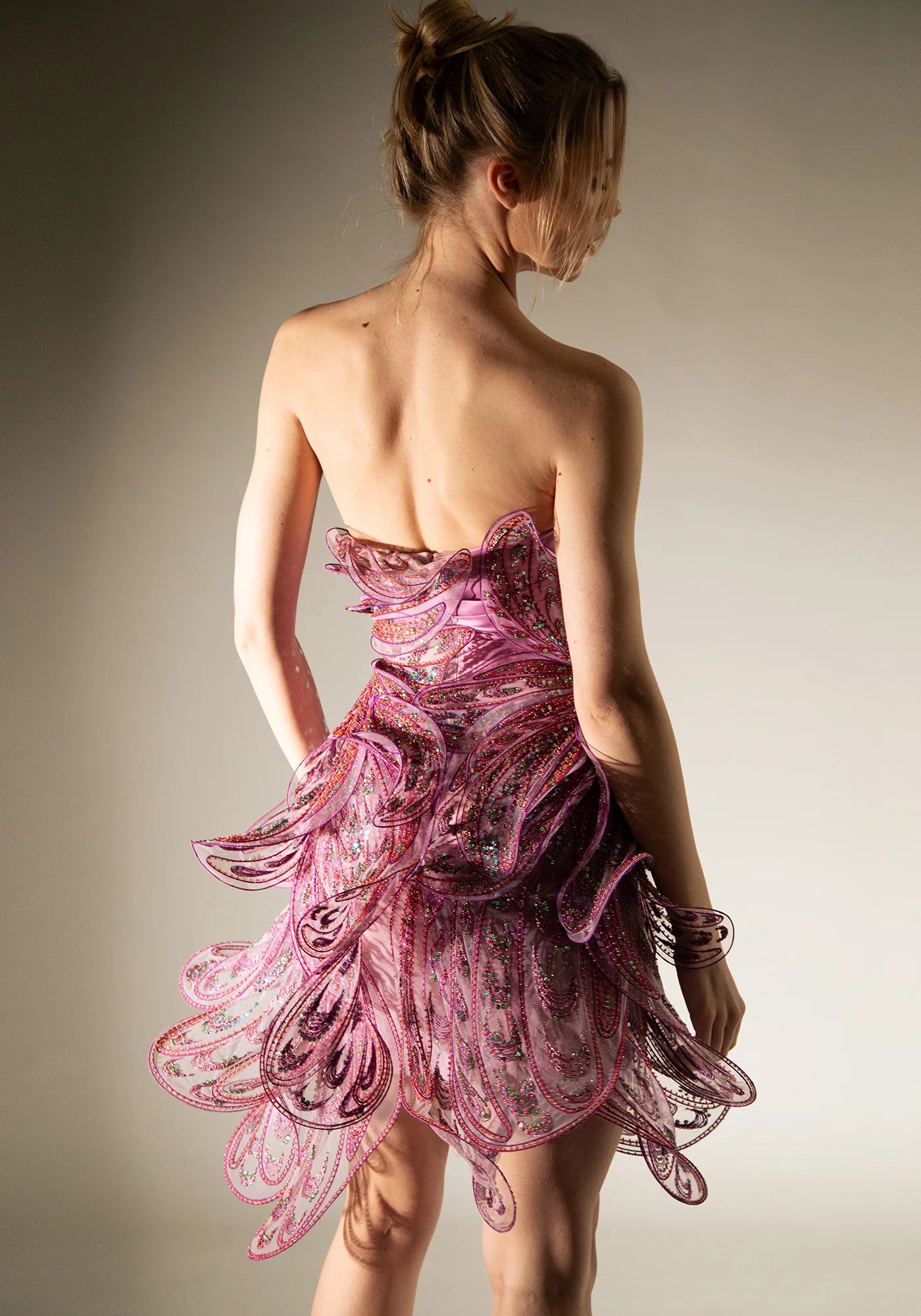 Strapless Short Dress
