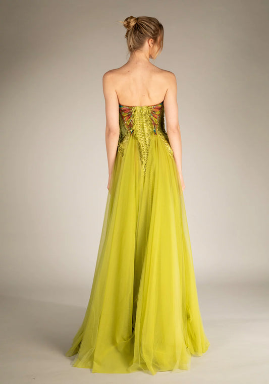 Strapless Long Dress