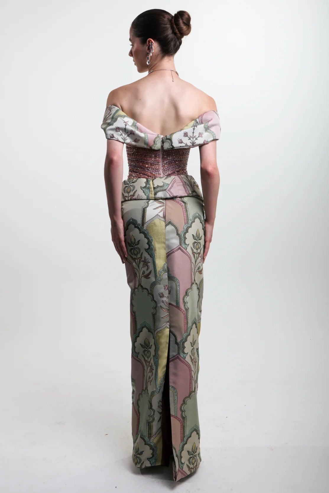 Classical Off-Shoulder Gown