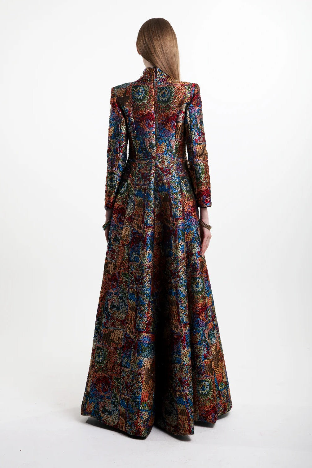 Mosaic Coat Dress