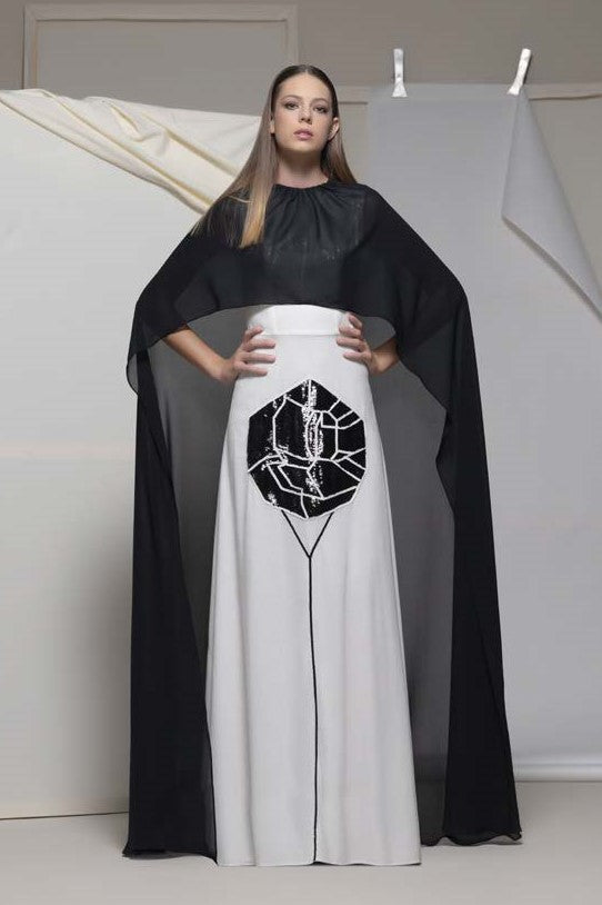 Arielli Cape Gown