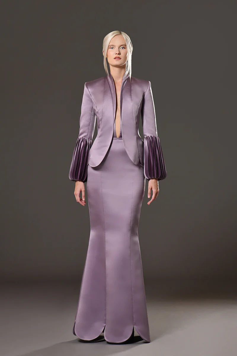Sleeveless Dress with Blazer