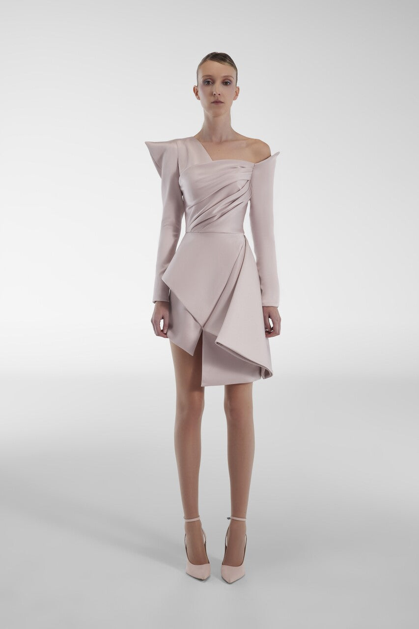 Short Satin Dress