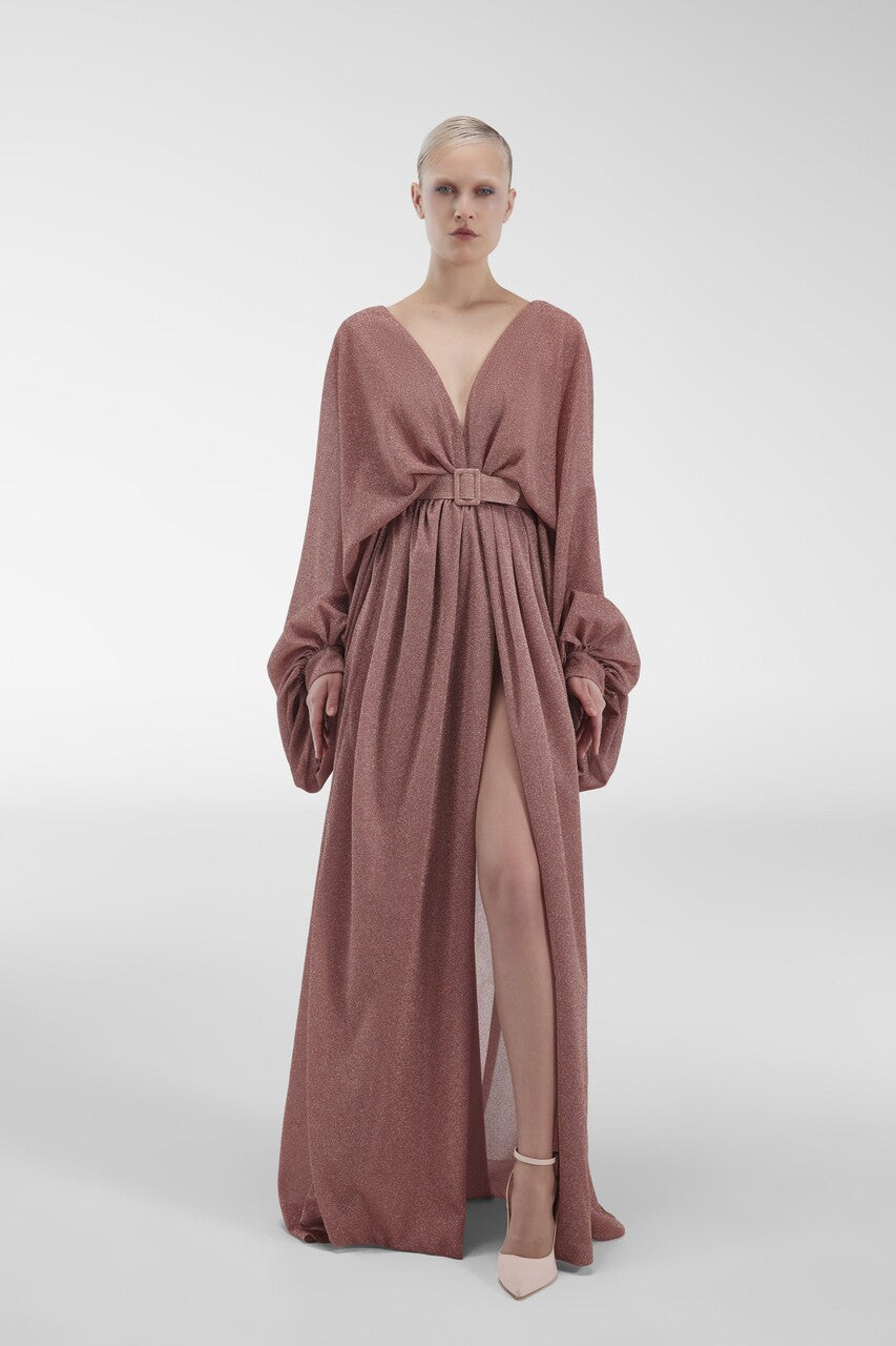 Glitter Jersey Gown