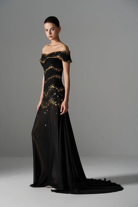 Midnight Galaxy Gown