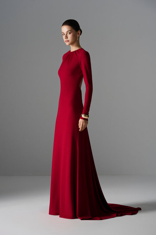 Ruby Knot Gown