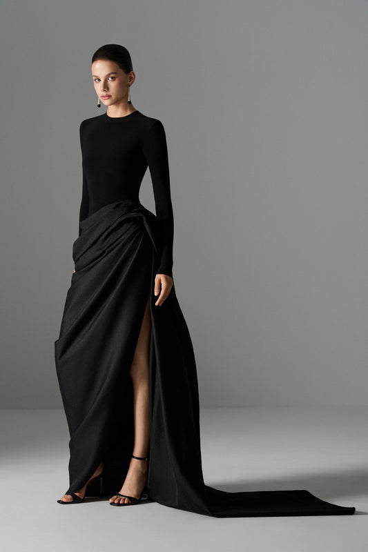 Serpentine Chic Gown
