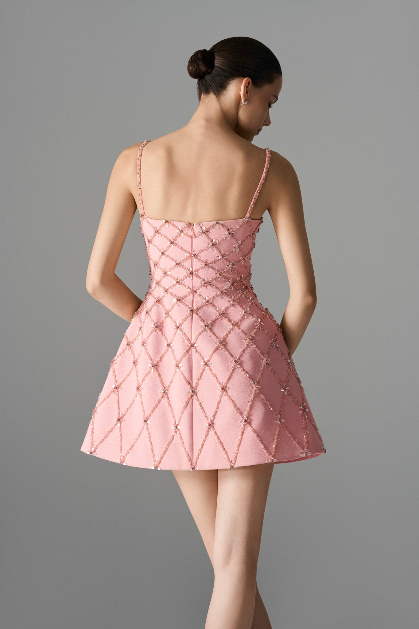 Rose Quartz Net Dress