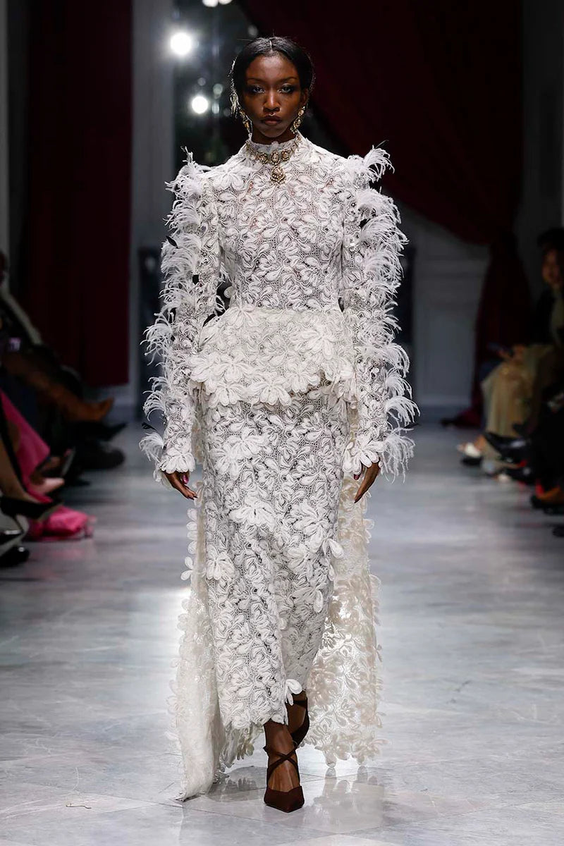 Ivory Padma Lace Top