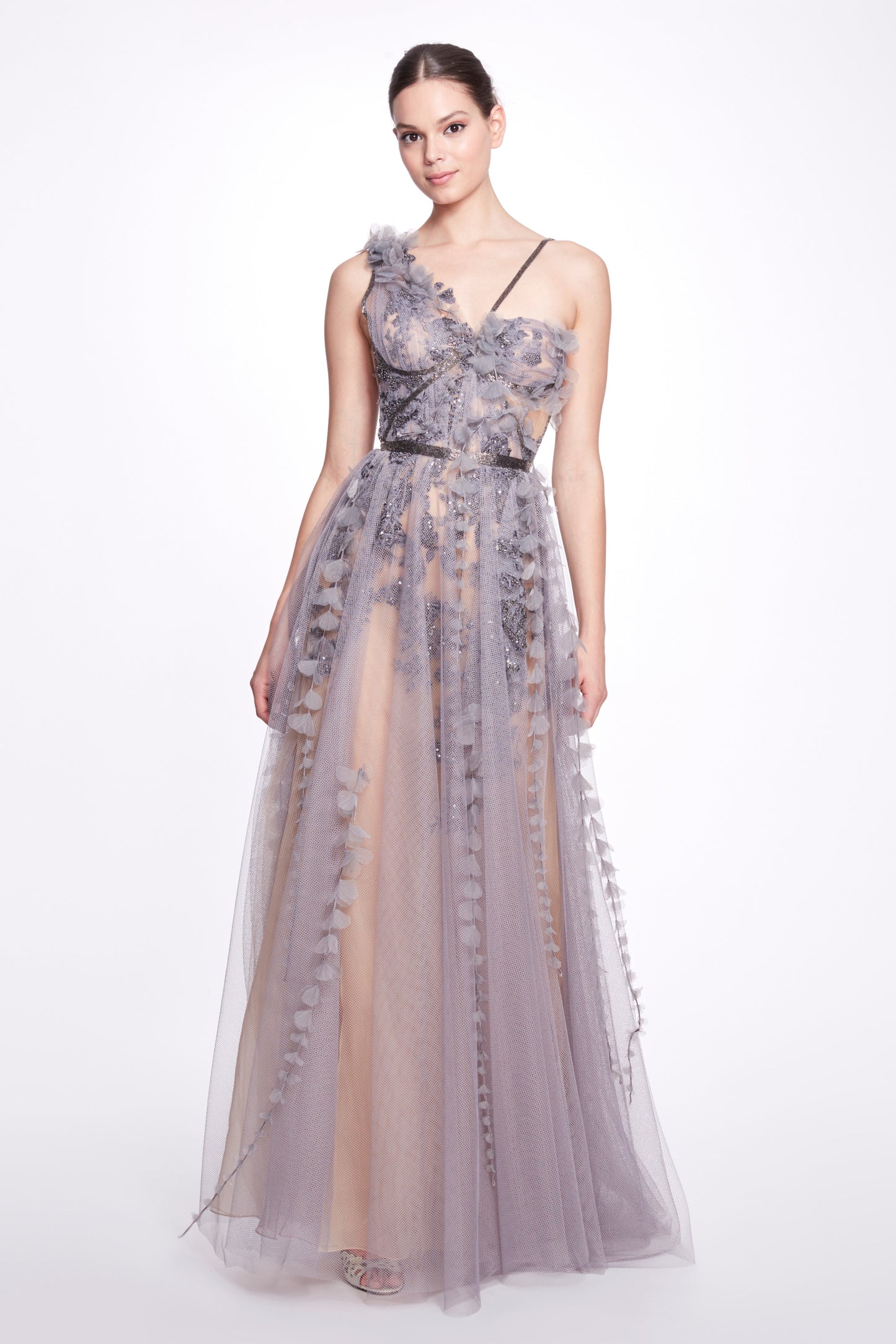 Tulle Grecian Gown