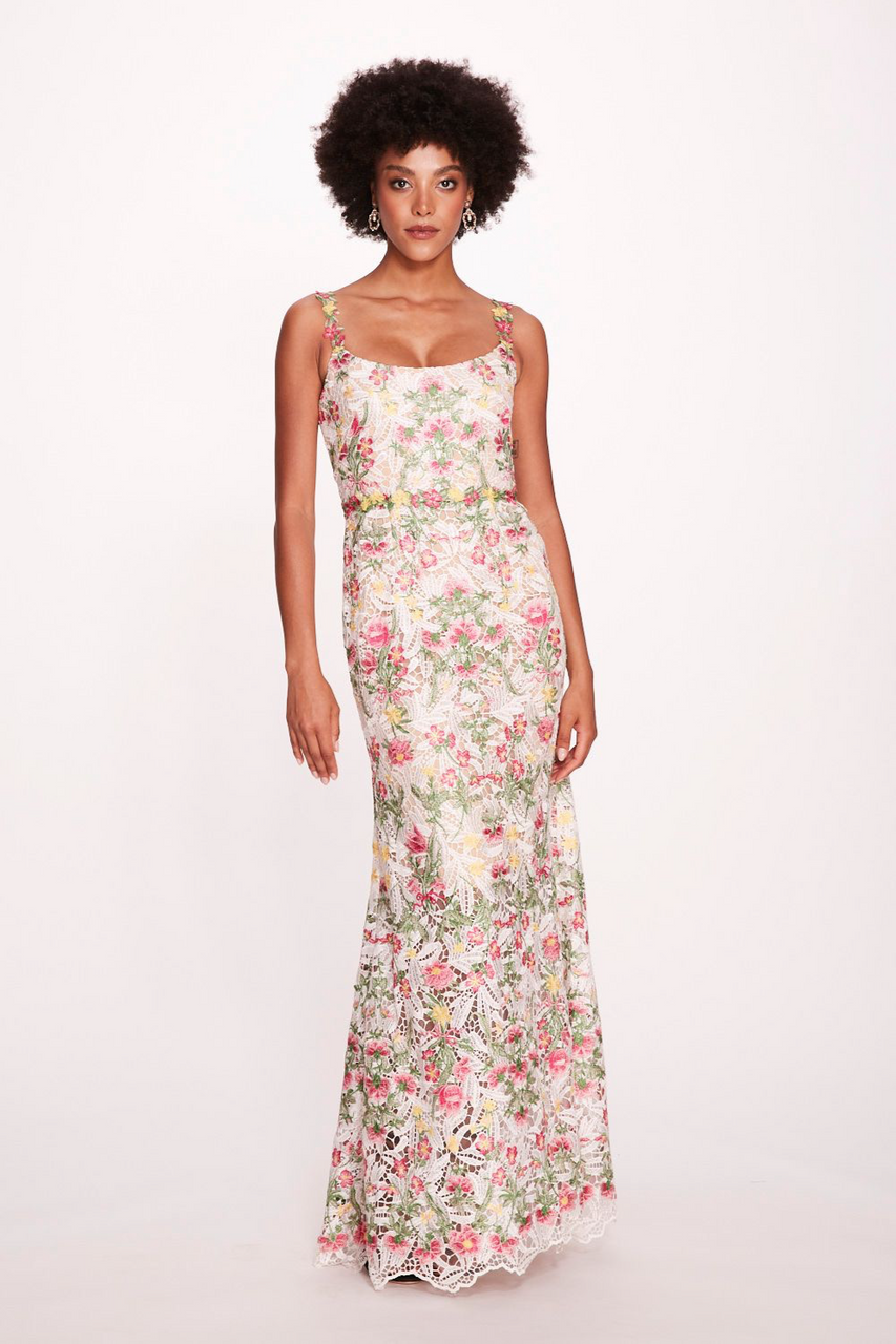 Patterned Gown
