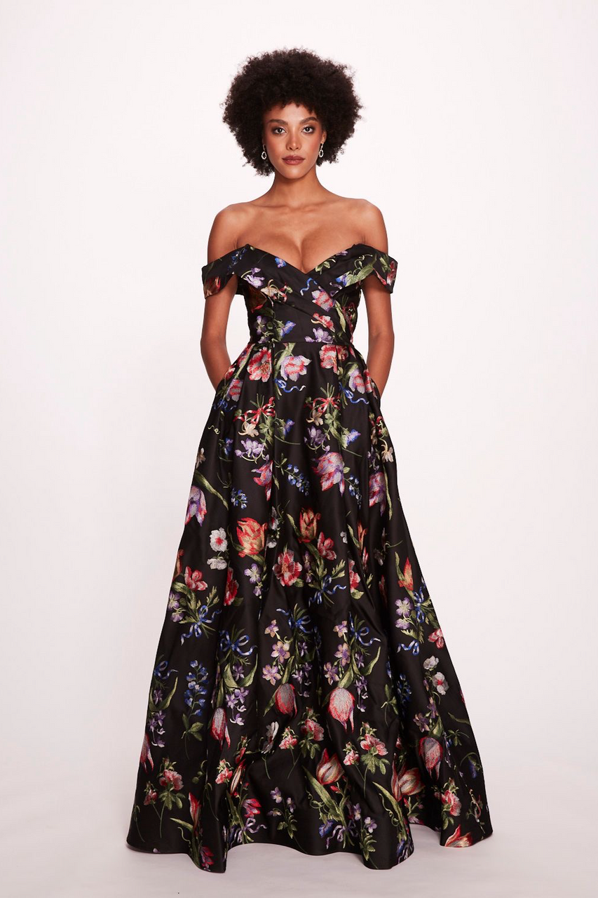 Off-Shoulder -Gown