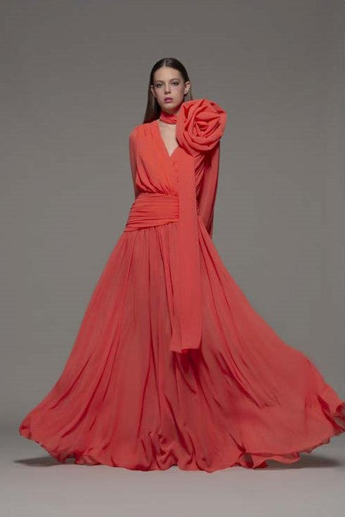 Vestido largo Arpino