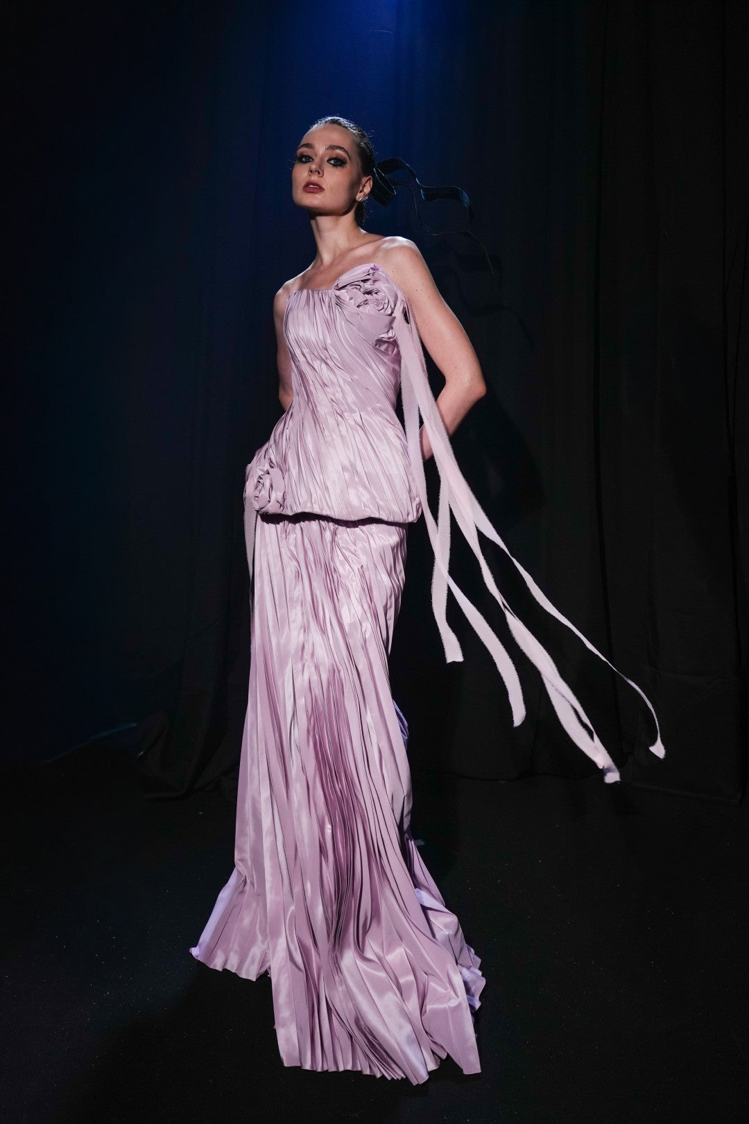 Strapless Evening Gown
