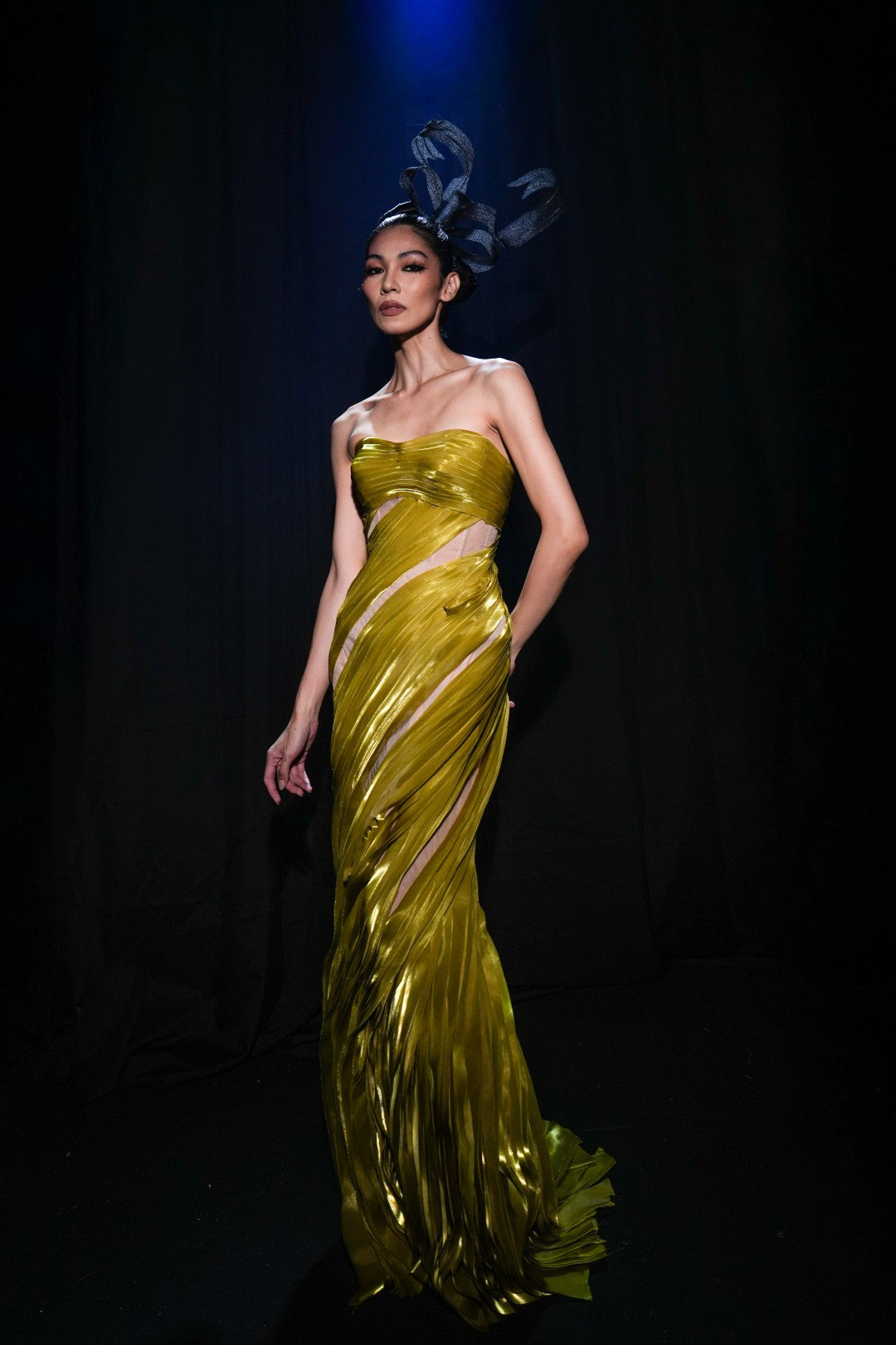 Strapless Evening Gown