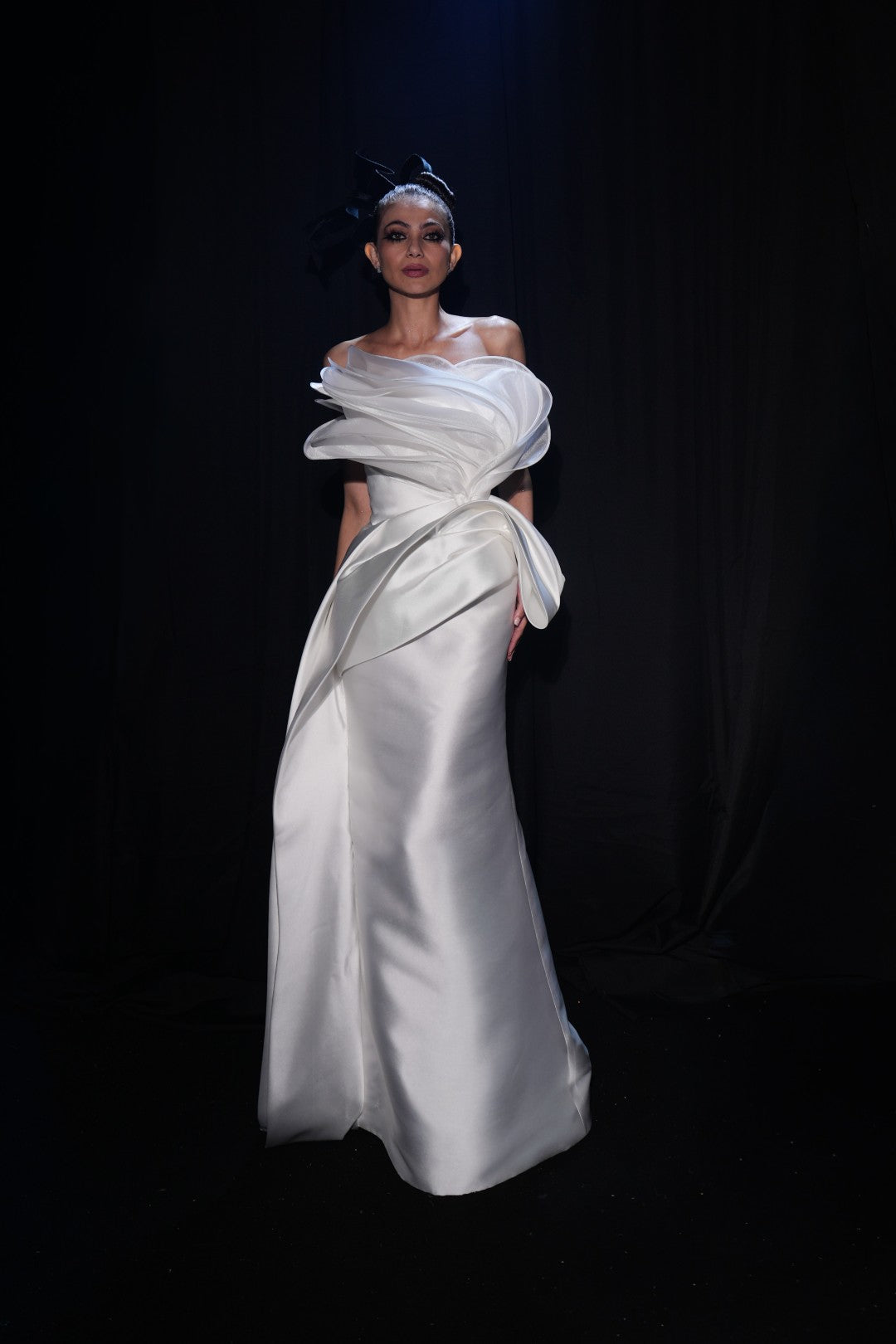 Strapless Evening Gown