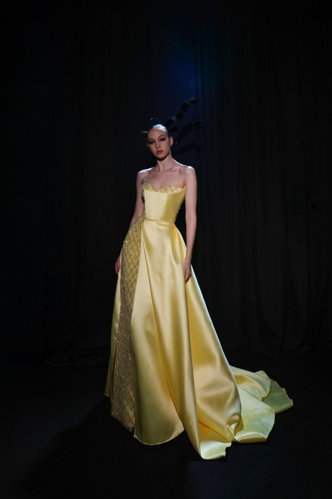 Strapless Evening Gown