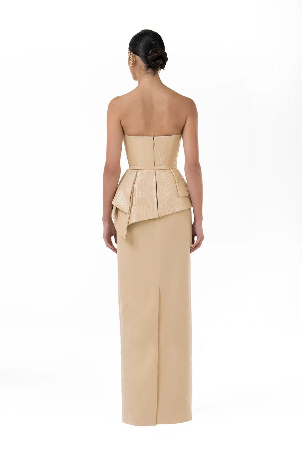 Strapless Evening Dress