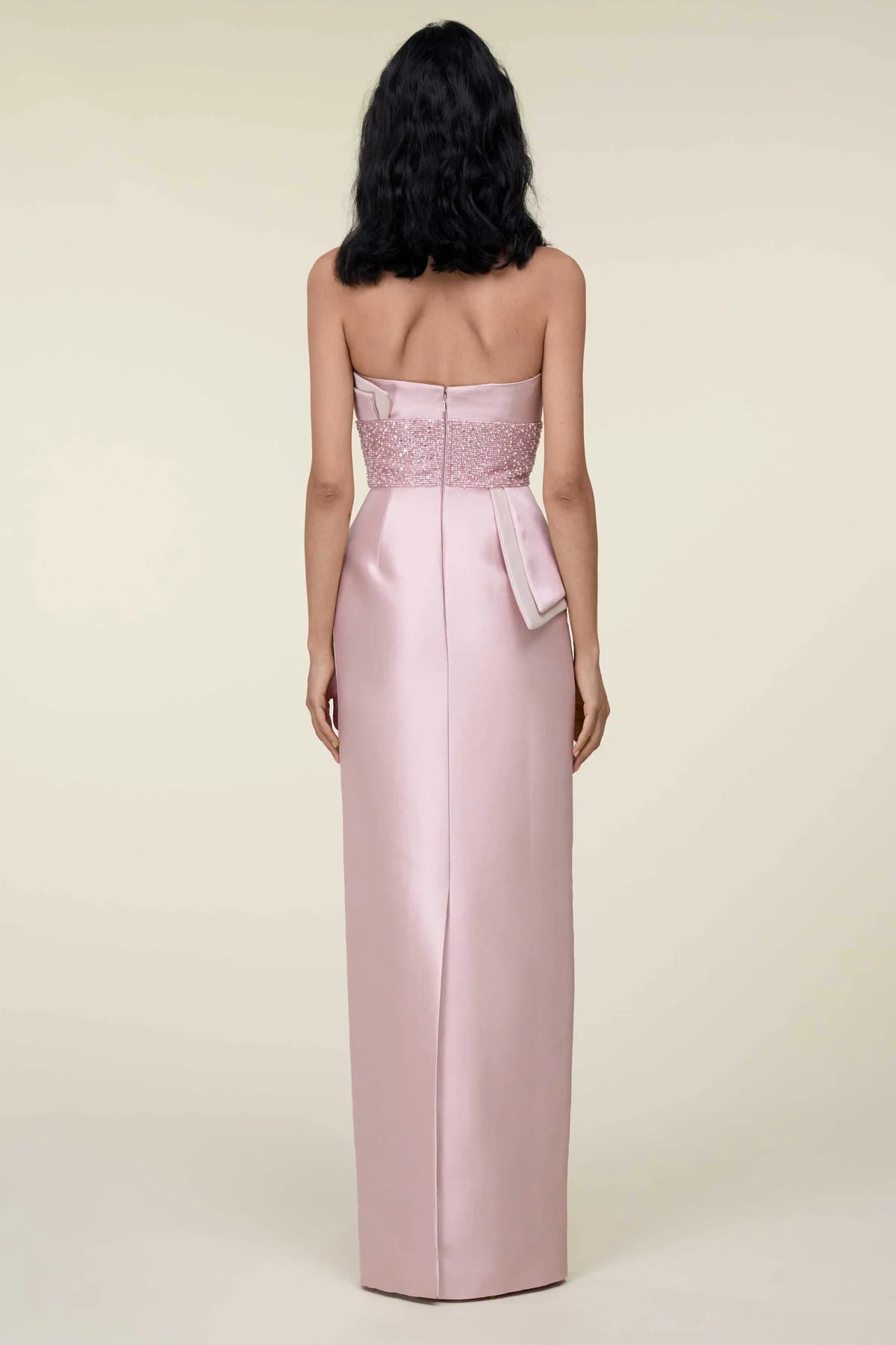 Strapless Draped Dress
