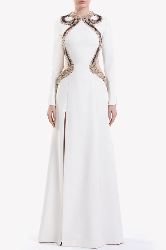 Embellished Long Dress