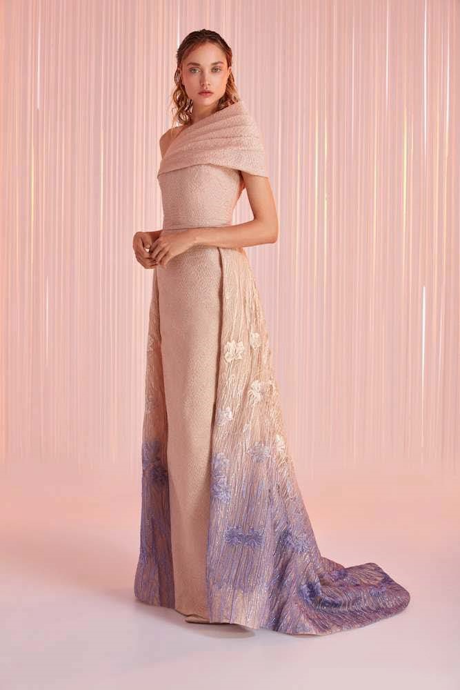One Shoulder Gown