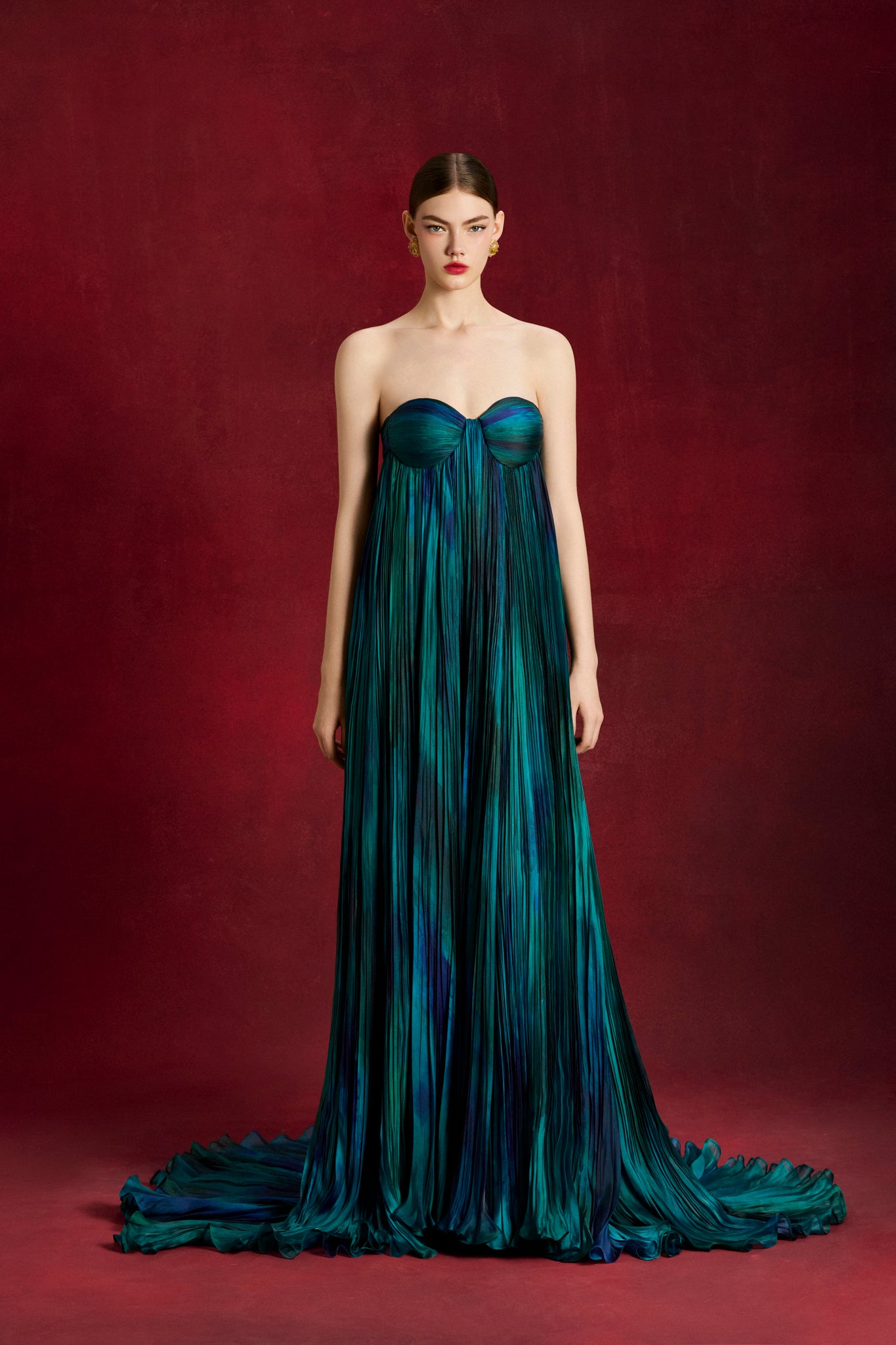 Peacock Majesty Gown