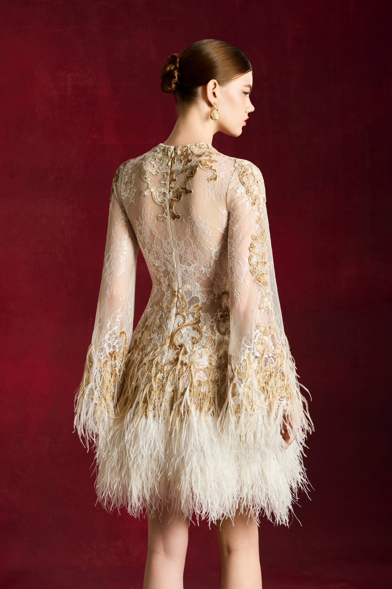 Ivory Swan Dress