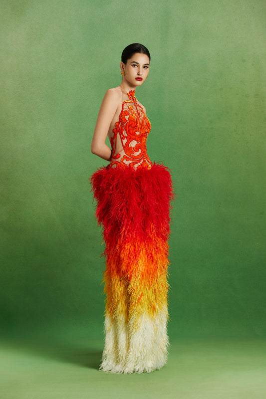 Phoenix Flame Gown