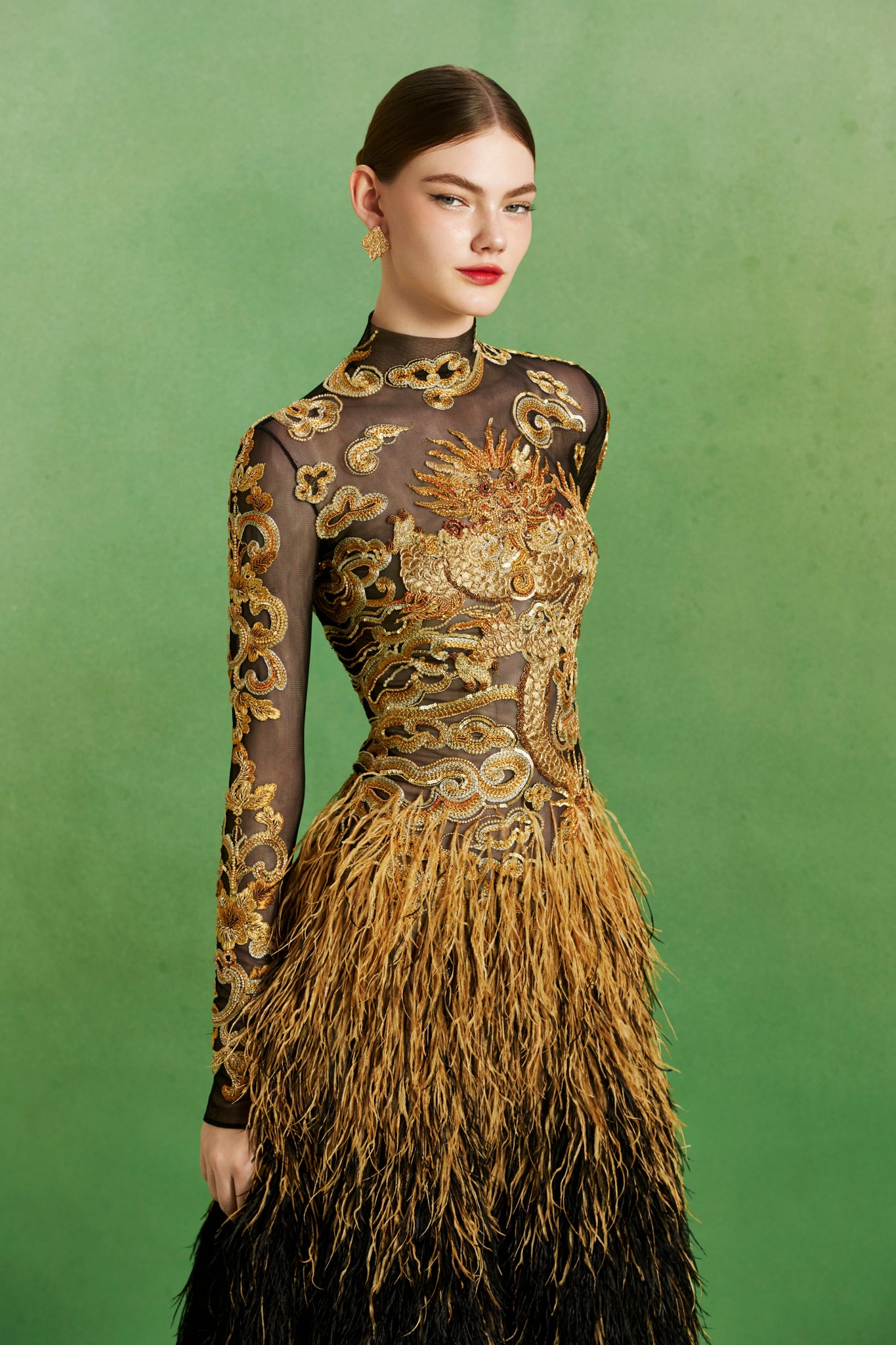 Dragon Midi Dress