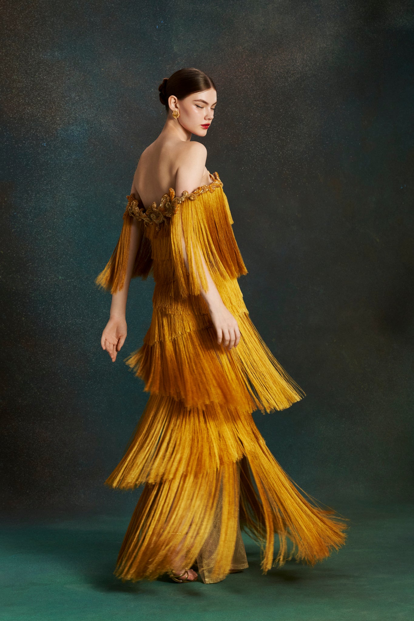 Gold Statuesque Gown