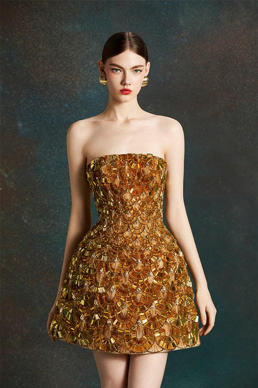 Mosaic Mini Dress