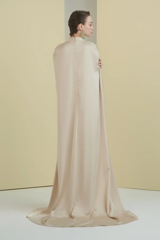 Tubino Dress with Cape
