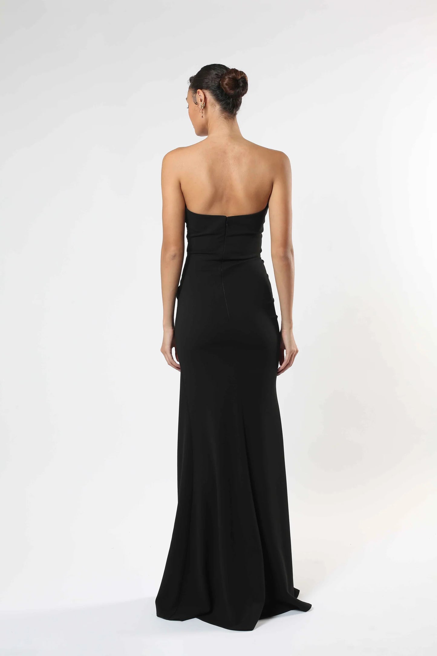 Strapless Scuba Gown