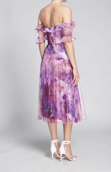 Mesh Midi Dress
