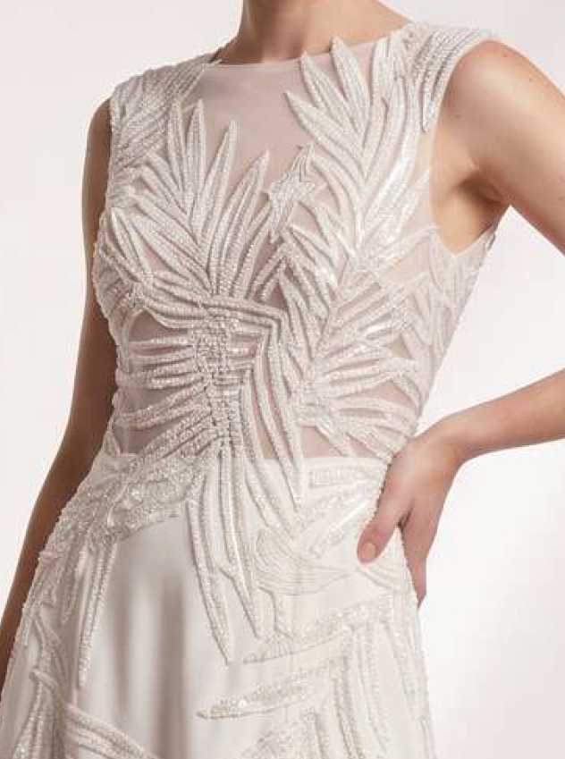 Sheer Bodice Gown