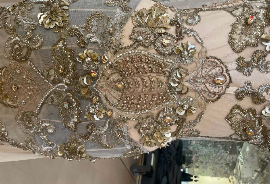 Beaded Mermaid Gown