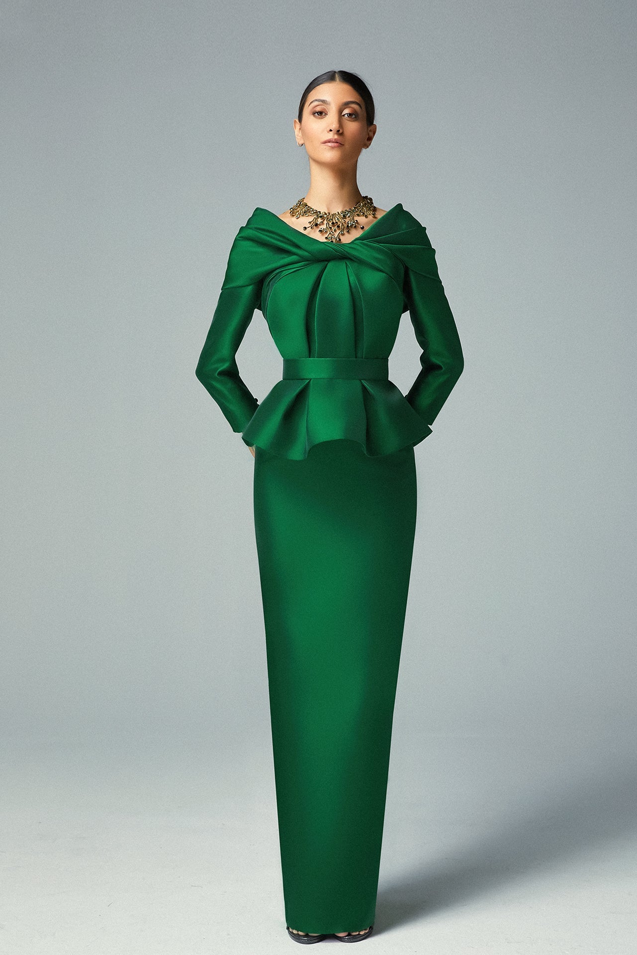 Two Piece Fitted Gown