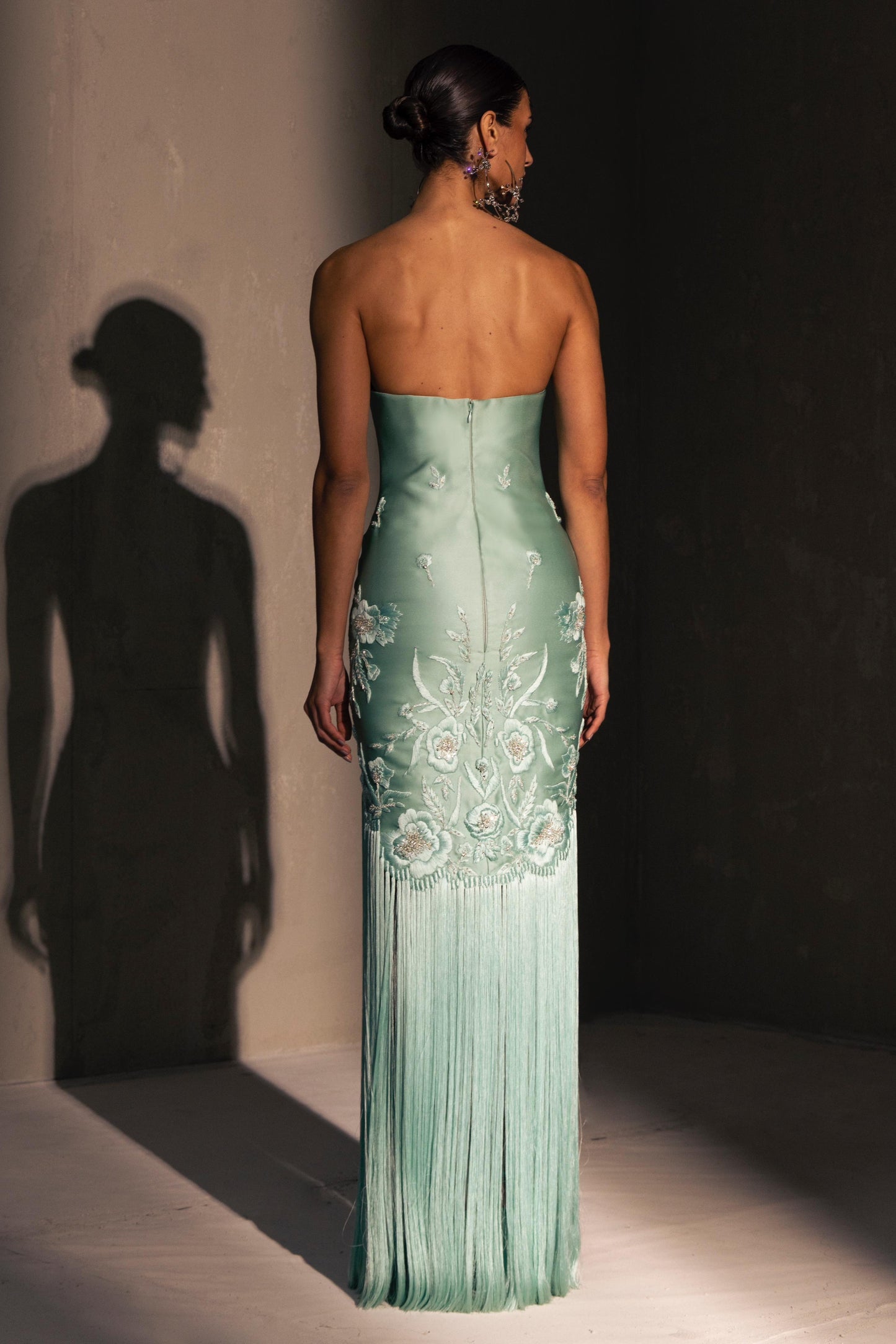 Silk Thread Charleston Gown