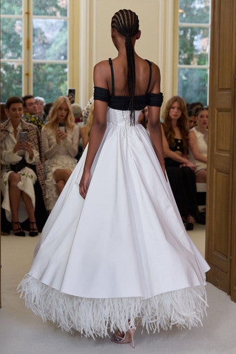 Fringed Show Gown